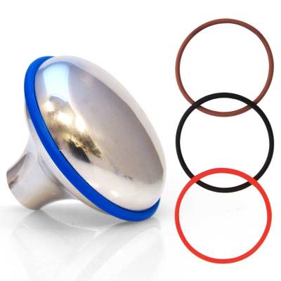 American Shifter Company - American Shifter ASCSN13002 Billet Nostalgic Custom Shift Knob w/Oring Set