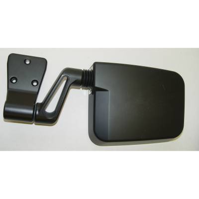 Omix - Omix 11002.05 Left Door Mirror Black 87-02 Jeep Wrangler YJ/TJ