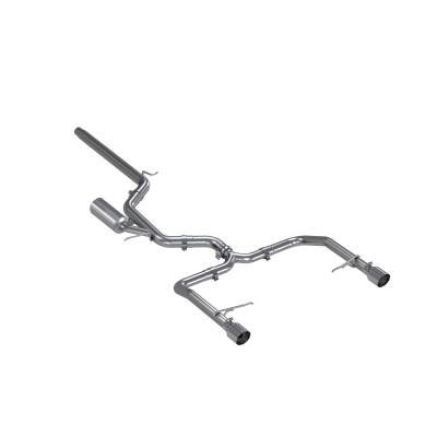 MBRP Exhaust - MBRP Exhaust S4608304 T304 3" Cat-Back Dual Split Rear Exit for 19-21 Jetta GLI