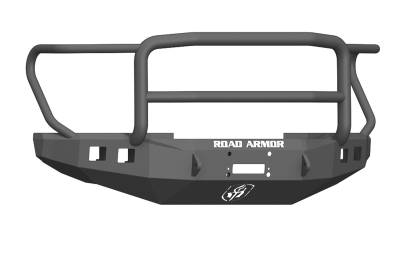 Road Armor - Road Armor 61745B Stealth Winch Front Bumper