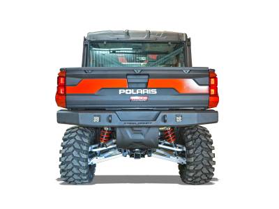 Steelcraft - Steelcraft 65-3000 Black UTV Rear Bumper Replacement for 18-25 Polaris Ranger