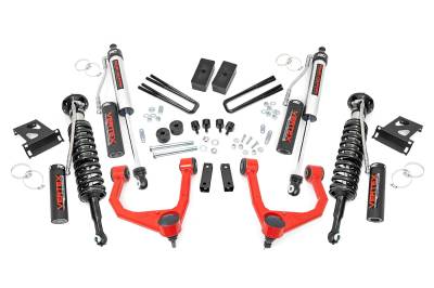 Rough Country Suspension Systems - Rough Country 76850RED 3.5" Vertex Suspension Lift Kit for 07-21 Tundra 4WD