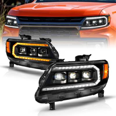 Anzo USA - Anzo USA 111634 LED Projector Headlight for 15-22 Colorado