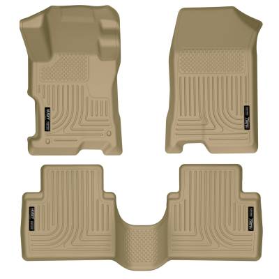 Husky Liners - Husky Liner Weatherbeater Front/Rear Floor Liners Tan Honda Accord 98403