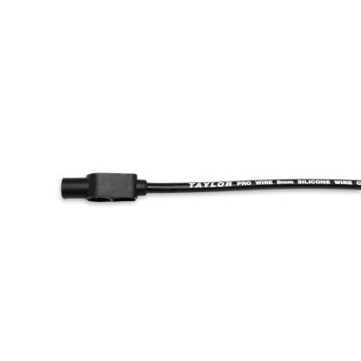 Taylor Cable - Taylor Cable 70054 8mm Pro Wire Spark Plug Wire Set 180-DEG Black Universal