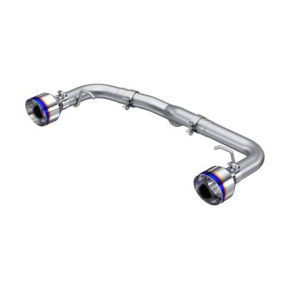 MBRP Exhaust - MBRP Exhaust S48053BE T304 2.5" Axle-Back RR BE w/o Muffler for 22-26 GR86/BRZ