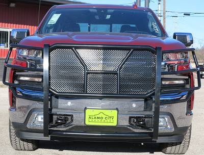 Steelcraft - Steelcraft 50-0490C Black HD Grille Guard for 14-19 Chevy Silverado 1500