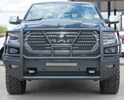 Steelcraft - Steelcraft 60-12270C Black Front Elevation Bumper for 19-24 RAM 1500
