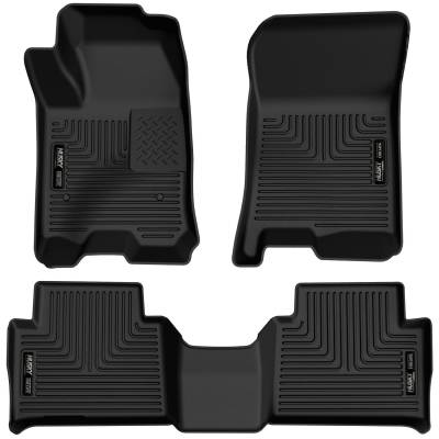 Husky Liners - Husky Liners 54978 X-act Contour Front & 2nd Seat Floor Liners