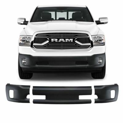 Ecoological - Ecoological BumperShellz Front Bumper Cover Matte Black for RAM 1500 DR0302