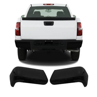 Ecoological - Ecoological BumperShellz Rear Bumper Cover Gloss Black Silverado/Sierra BG1001