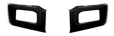Ecoological - Ecoological BumperShellz Front Bumper Sides Gloss Black 18-20 F150 EF0201