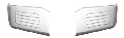 Ecoological - Ecoological BumperShellz Front Bumper Sides Gloss White 18-20 F150 EF0110