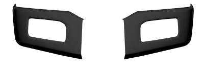 Ecoological - Ecoological BumperShellz Front Bumper Sides Matte Black 18-20 F150 EF0202