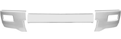 Ecoological - Ecoological BumperShellz Front Bumper Cover White Silverado 1500 BK0310