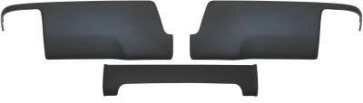 Ecoological - Ecoological BumperShellz Rear Bumper Cover Matte Black Silverado/Sierra BK1002