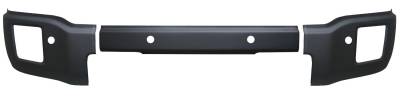 Ecoological - Ecoological BumperShellz Front Bumper Cover Matte Black Sierra 1500 BS0402