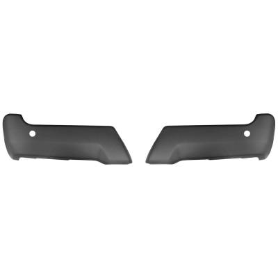 Ecoological - Ecoological BumperShellz Rear Bumper Cover Matte Black Ford Super Duty DD3002