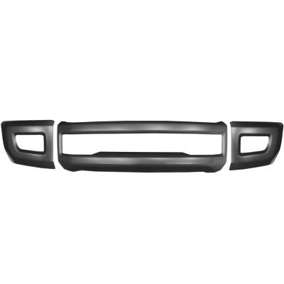 Ecoological - Ecoological BumperShellz Front Bumper Cover Matte Black Ford Super Duty DD0302