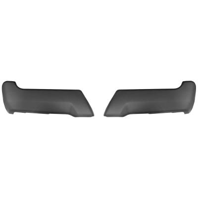Ecoological - Ecoological BumperShellz Rear Bumper Cover Matte Black Ford Super Duty DD1002