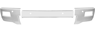 Ecoological - Ecoological BumperShellz Front Bumper Cover White Silverado 1500 BK0410