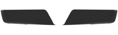 Ecoological - Ecoological BumperShellz Rear Bumper Cover Matte Black 15-20 F150 DF1002