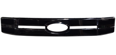 Ecoological - Ecoological Center Grille Bar Cover Gloss Black 18-20 F150 XL/XLT G-EF01