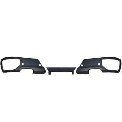 Ecoological - Ecoological BumperShellz Rear Bumper Cover Matte Black Silverado/Sierra EK4002