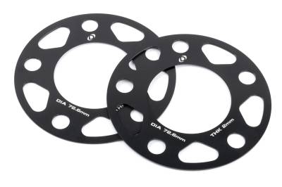 Dinan - Dinan D210-2032 Aluminum Wheel Spacer Kit 72.6mm 2mm Thick 5x120 Pair