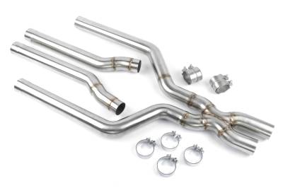 Dinan - Dinan D660-0092 3.25" F95/F96 High Flow Mid Exhaust for 20-23 BMW X5M/X6M