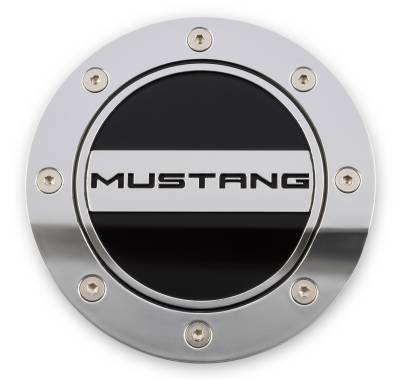 Drake Muscle - Drake Muscle FR3Z-6640526-MS 15-22 Ford Mustang Fuel Filler Door