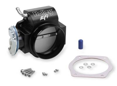 Holley EFI - Holley EFI 112-589 BILLET 90mm LS Throttle Body w/Low RPM Taper