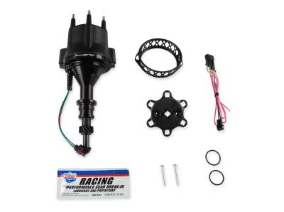 Holley EFI - Holley 565-315BK HyperSpark Distributor for Ford I6 144-250ci Black