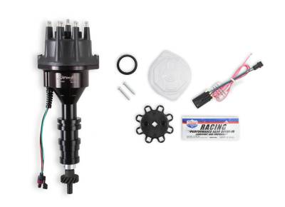 Holley EFI - Holley Sniper EFI 565-323BK Sniper EFI HyperSpark Distributor for Ford FE Black