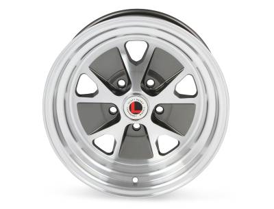 Legendary Wheels - Legendary Wheels LW20 15x7 5x4.5 7mm Charcoal/Machined LW20-50754B