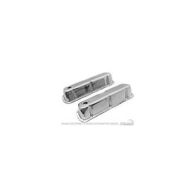 Scott Drake - Scott Drake C7ZZ-6A582-C Engine Valve Cover Set for 70 Ford Mustang