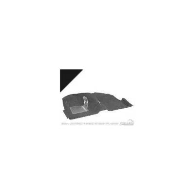 Scott Drake - Scott Drake CAR-65-FB-BK-N 65-68 Ford Mustang Floor Carpet