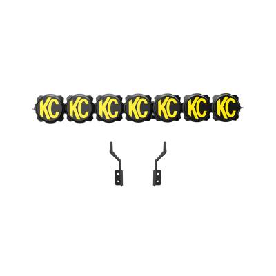 KC Hilites - KC HiLiTES 91346 45" Gravity LED Pro6 Front Bumper 7-Light Bar 17-24 Ford SD