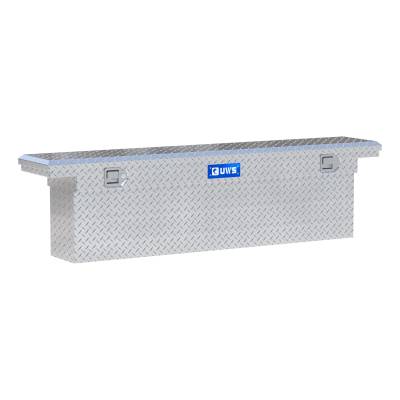 UWS - Bright Aluminum 69" Deep Slim Crossover Box w/Low Profile Heavy Packaging