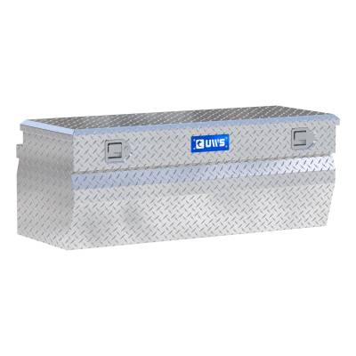 UWS - Bright Aluminum 48" Wedge Utility Chest Box LTL Shipping Only