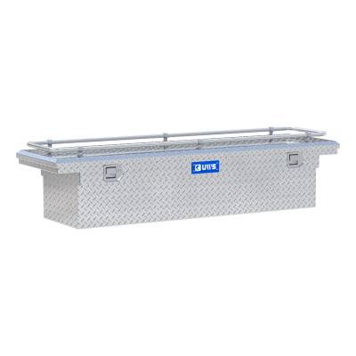 UWS - UWS TBS-69-LP-R Bright Aluminum 69" Crossover Tool Box w/Low Pro & Rail