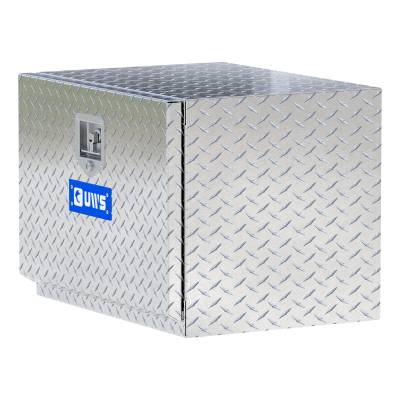 UWS - Bright Aluminum 24" Single-Door Underbody Tool Box LTL Shipping Only