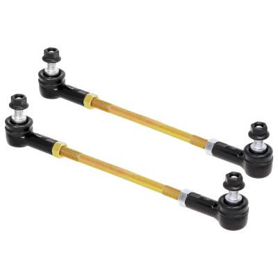 RockJock 4x4 - RockJock RJ-203005-101 Adj Sway Bar End Link Kit 10.5" Long Rods w/Rod Ends