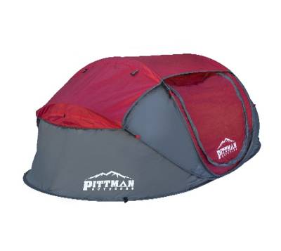AirBedz - AirBedz PPI-POPUP4X Pittman Outdoors Instant Pop-Up Ground Tent 4-Person