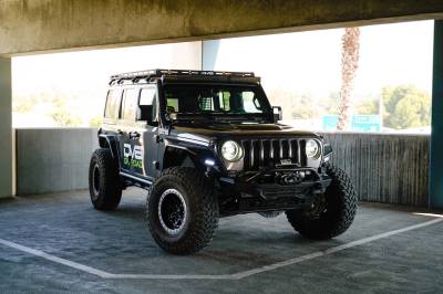 DV8 Offroad - DV8 Offroad LBJL-10 50" Light Bar Mount for 18-26 Wrangler JL & Gladiator JT