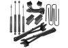 Superlift - Superlift K1044 2" Spacer Lift Kit w/Radius Arms & SL Shocks for 05-07 F250/F350