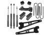 Superlift - Superlift K1049 2" Spacer Lift Kit w/Radius Arms SL Shocks for 23-25 F250/F350