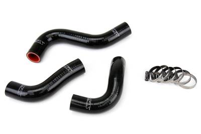 HPS Performance - HPS 57-1029-BLK Black Silicone Radiator Hose Kit for 90-93 Mazda Miata