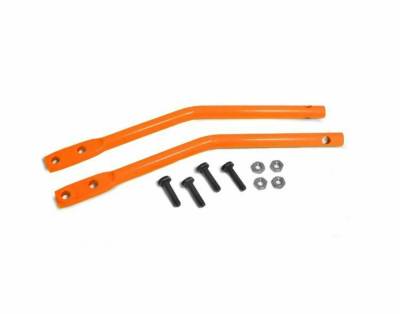 Steinjager - Steinjager Tube Door Mirror Leg Kit-Fluorescent Orange for Jeep JK J0046202