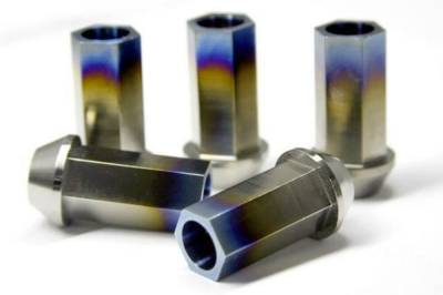 BLOX - BLOX Racing BXAC-00133 7-Sided Forged Ti Lug Nuts 20Pc